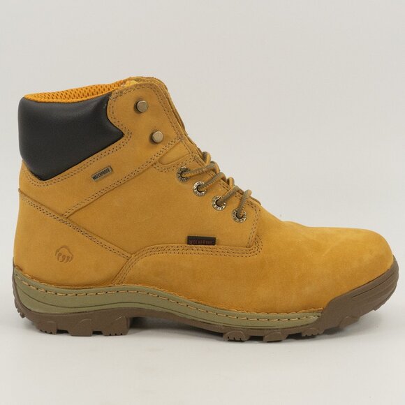 Wolverine Men's Dublin 6" Waterproof Insultaed Boots 'Wheat' W04780 Multi Size - Picture 1 of 12